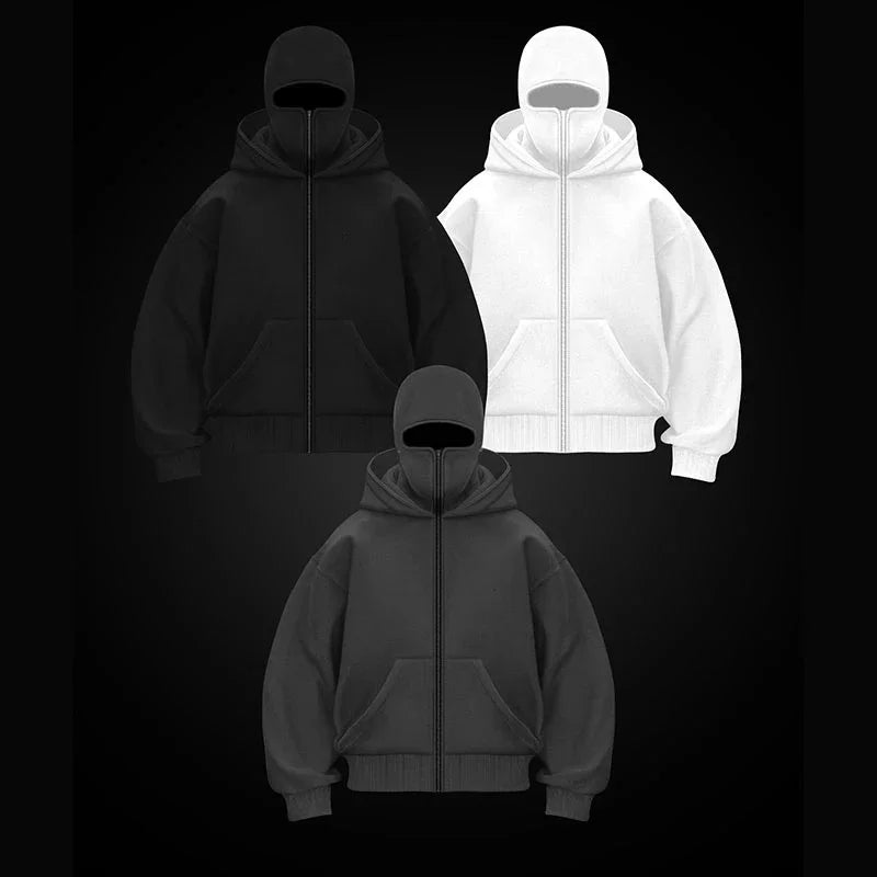 Komin / Balaclava Full-Zip Hoodie