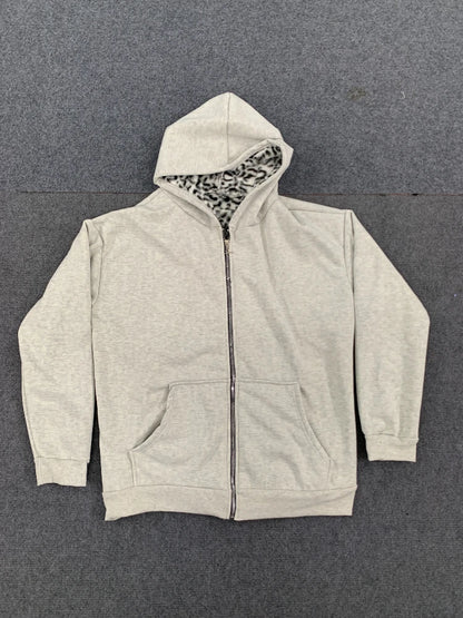 Dwustronna Bluza Rozpinana z Kapturem Oversize – Reversible Streetwear