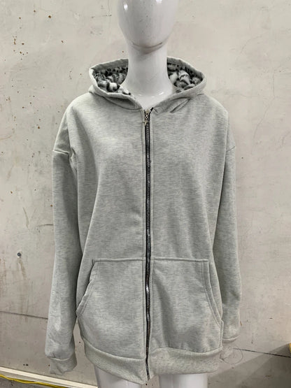 Dwustronna Bluza Rozpinana z Kapturem Oversize – Reversible Streetwear