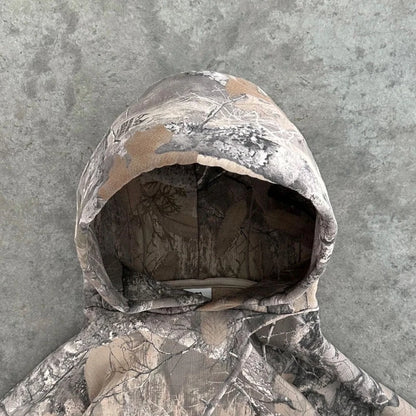 Bluza z Kapturem Rozpinana (Zip) – Real Tree Camo