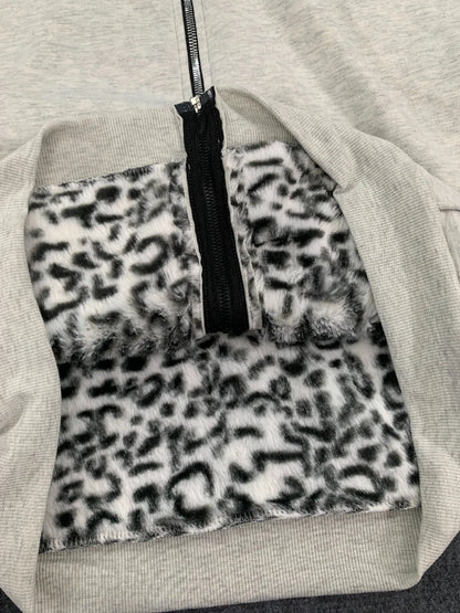 Dwustronna Bluza Rozpinana z Kapturem Oversize – Reversible Streetwear